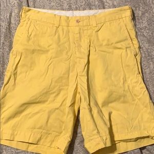 Yellow Polo by Ralph Lauren Shorts. Size 34.